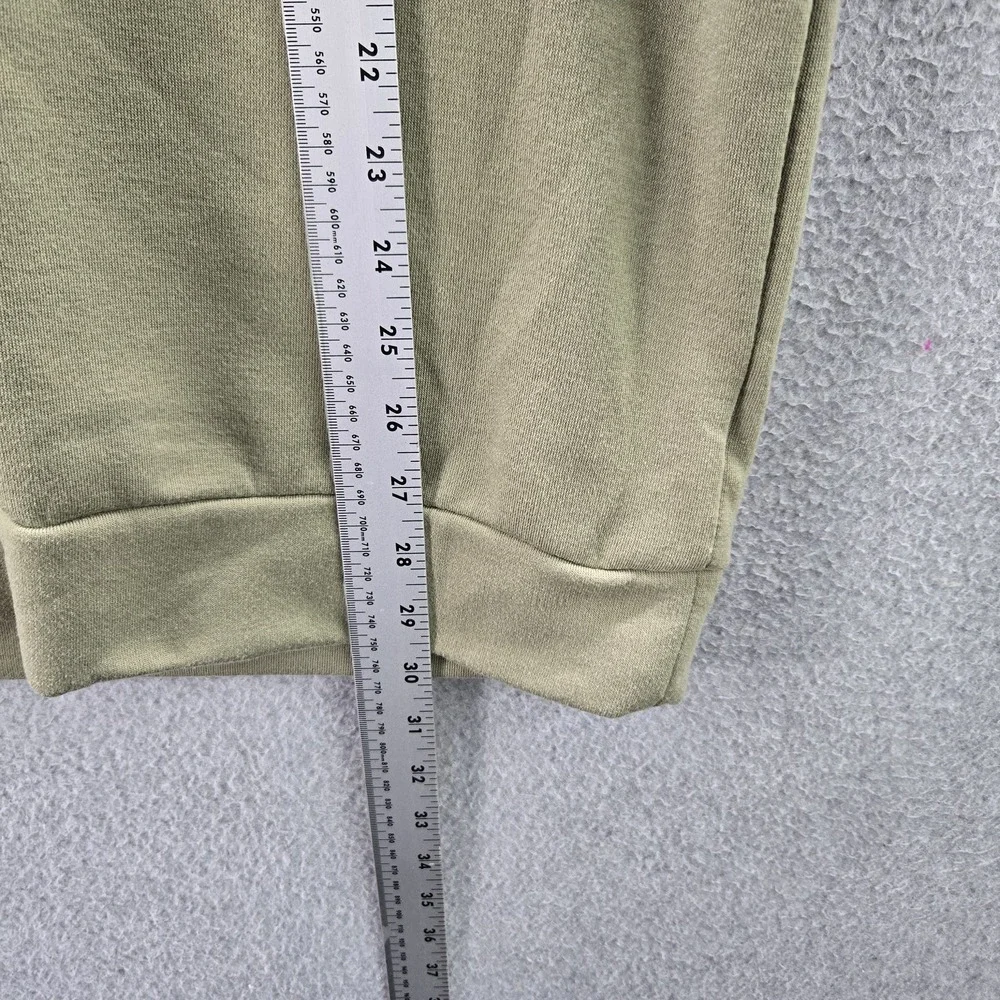 Adidas‎ Men Sweatshirt XL Olive PRIMEGREEN Logo Stripe Long Sleeve